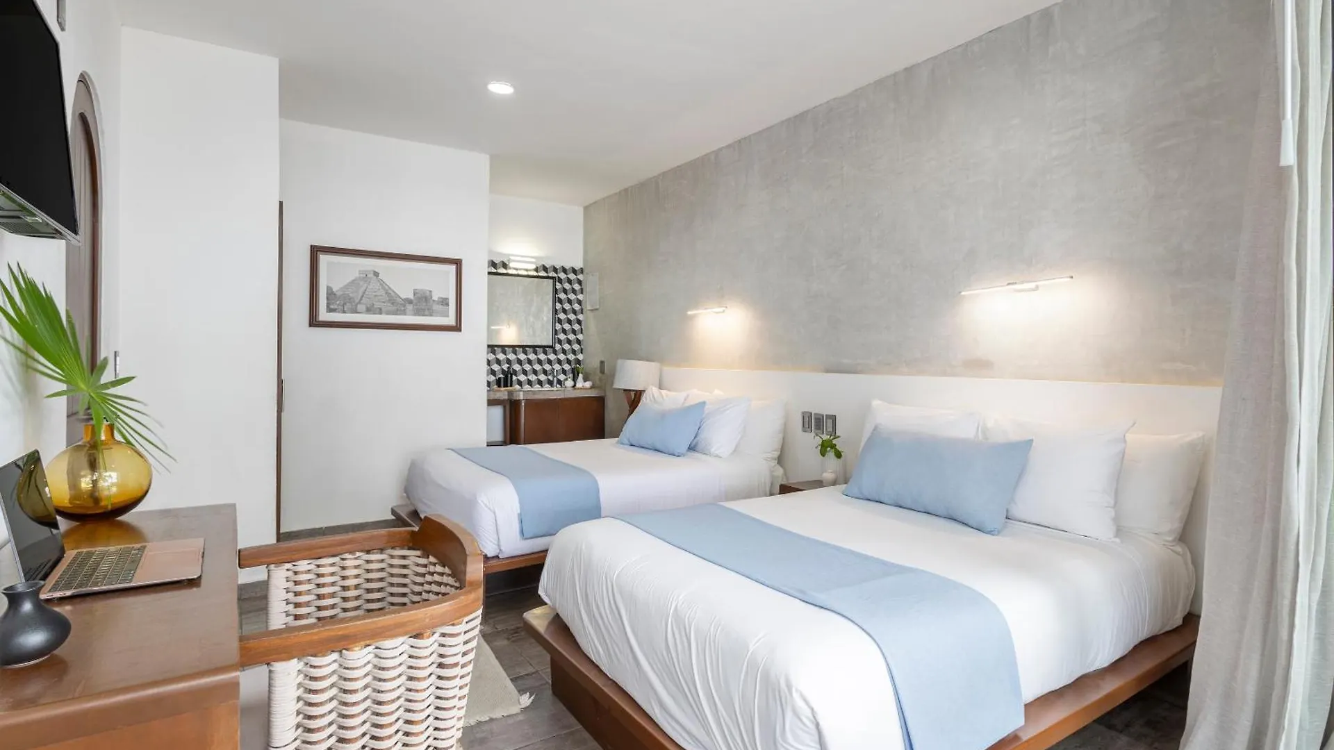 אכסניה Areia Playa Del Carmen - Beach Front Hotel